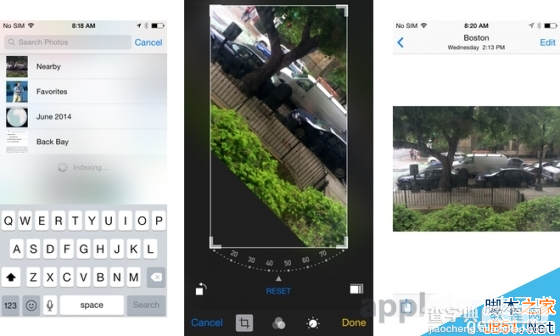 苹果iOS8照片应用解析:加强编辑和搜索功能介绍1