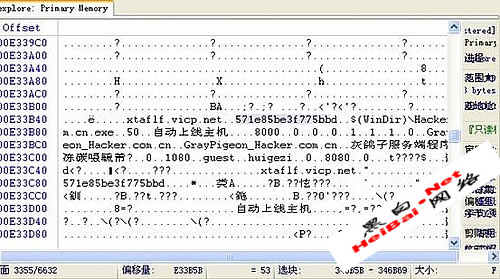 另类破解灰鸽子连接密码(图)1