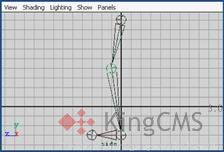 Maya7.0 骨骼动力学之骨骼动画制作教程2