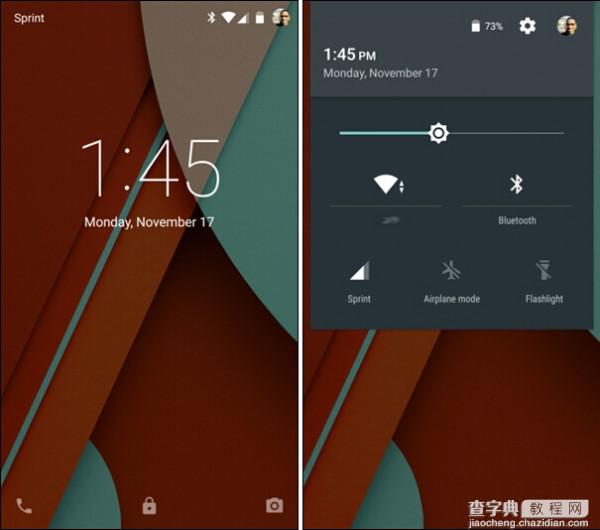 Android 5.0锁屏也能下拉设置：关掉Wi-Fi即破解防盗系统1