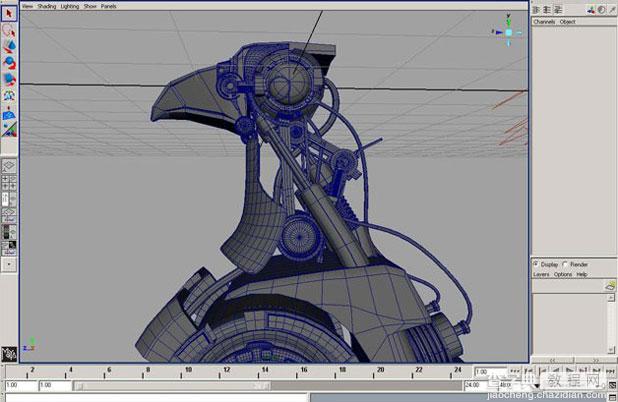 Maya制作卡通机械鸟图文教程9