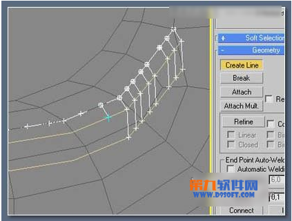 3dsMax绘制逼真的浓密深褐色眼睫毛教程8