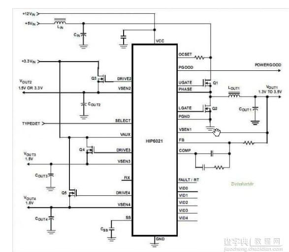 CPU单相供电电路详解及检查维修流程(图文教程)3