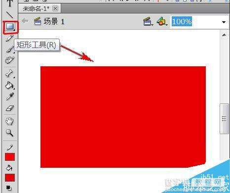 flash CS5怎样选择对象?flash选择对象方法介绍2