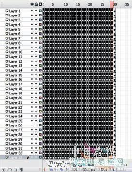 Flash 运用图层简单实现传统数字动画效果5