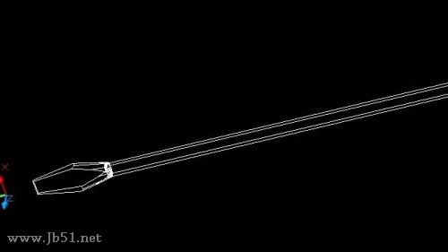 AutoCAD 一字形螺丝刀头制作教程9