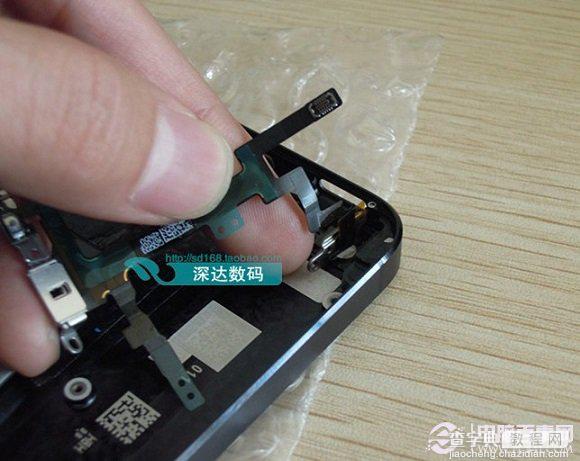 iPhone5电源键失灵或不灵敏怎么自行更换2