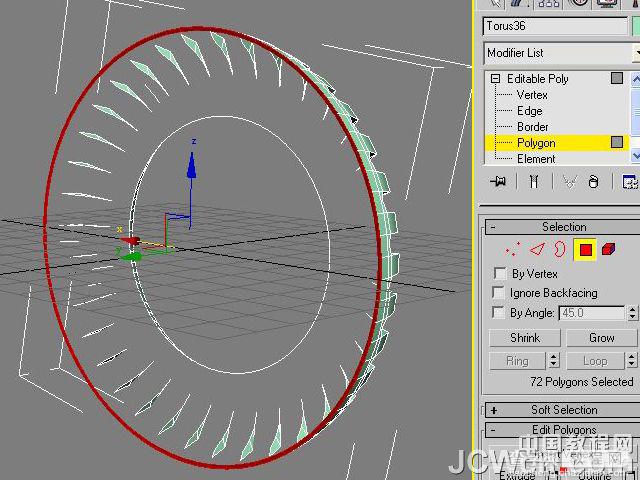 3ds MAX建模制作汽车轮胎实例教程12