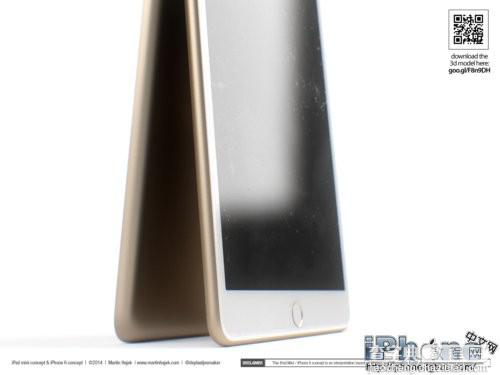 土豪金iPad mini3和它的iPhone6最新谍照详情介绍5