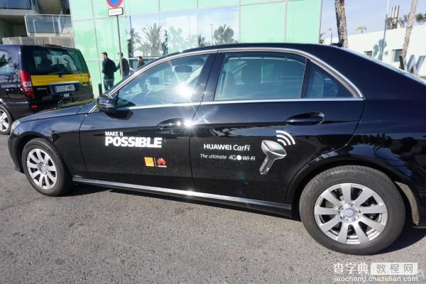 MWC 2015华为推出车载4G无线热点设备CarFi1