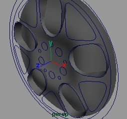 Maya Nurbs 车轮建模的流程解析13