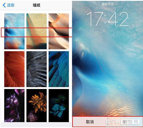 iPhone7 plus怎么设置壁纸 苹果7壁纸怎么更换3