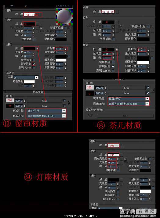 白天室内日光表现方法图解7