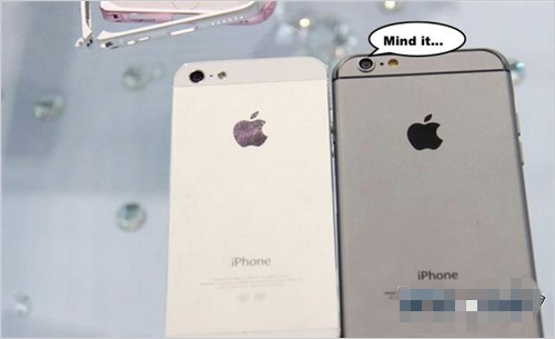 4.7寸iPhone6深空灰与iPhone5s银白色高清对比图文介绍1