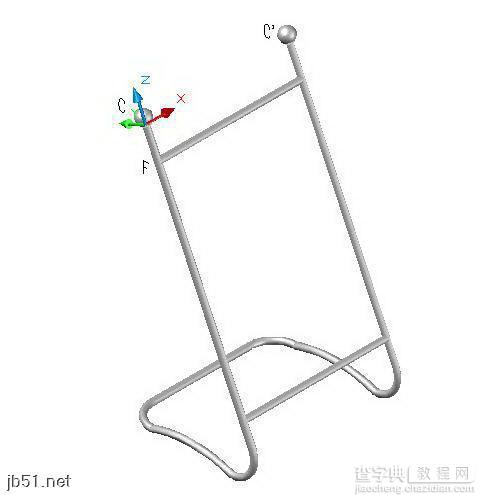 AutoCAD三维建模教程 公告牌制作流程7