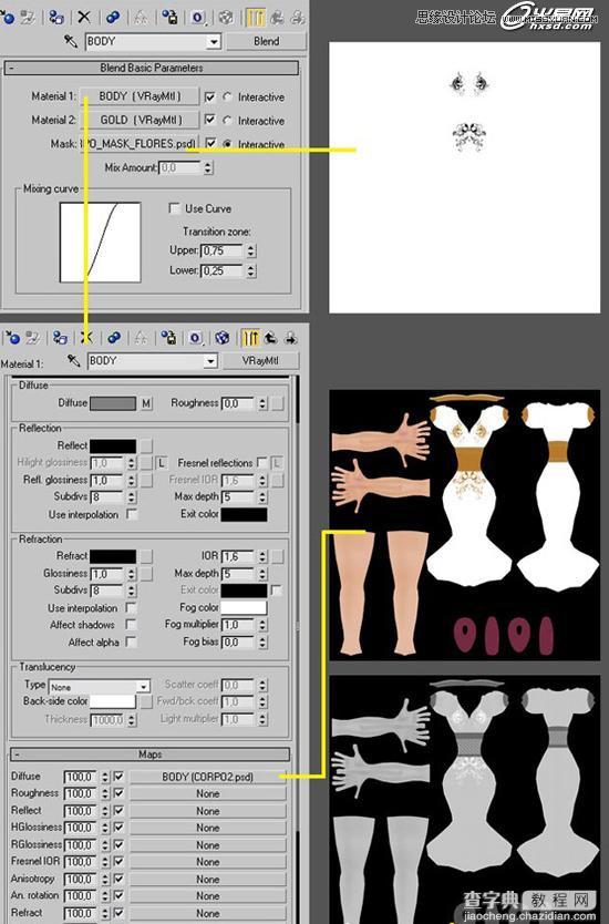 3dsMax设计制作卡通高贵可爱的公主实例教程10