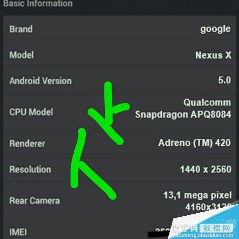 摩托Nexus X跑分成绩曝光 新系统Android L确系安卓5.01