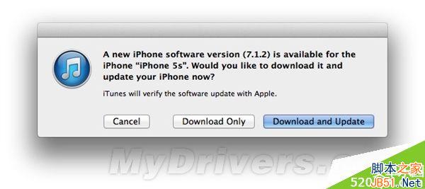 iOS 7.1.2突然发布：补洞专用及Bug修复1