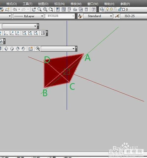 教你用CAD绘制二维和三维的红五角星10