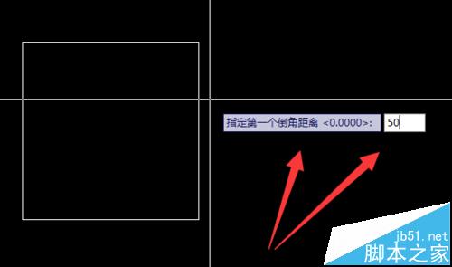 cad倒角命令使用? cad距离倒角的实例教程3