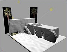 3DSMAX渲染沙漠里的屋子12