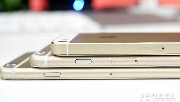 苹果iPhone6真机模型对比iPhone5s/LG G3/一加手机图赏5