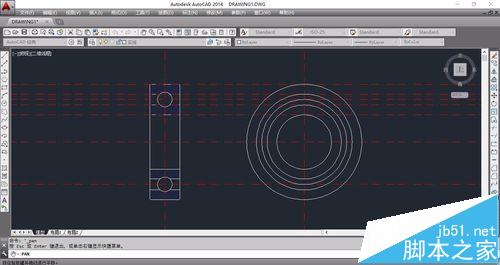 CAD球轴承怎么绘制? CAD画球轴承的教程5