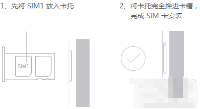 荣耀7i怎么插卡？华为荣耀7i手机SIM卡/TF卡安装图文详解3