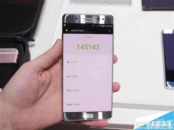 三星Note7跑分是多少？三星Note 7安兔兔跑分成绩评测图解3