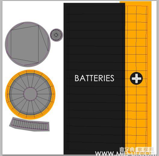 3ds Max快速制作超真实的电池图标9