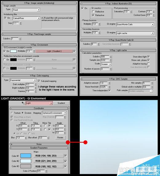 3DSMAX室内卫生间效果图的制作流程19