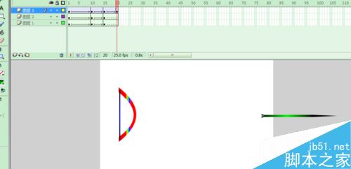 flash模拟弯弓射箭的gif动画效果7