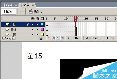 flash8简单制作倒计时动画效果16