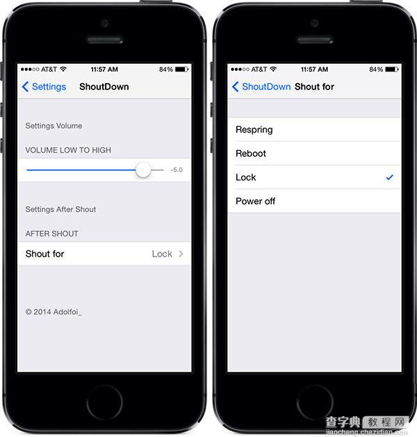 ShoutDown插件安装设置使用后只要喊一声就帮你关机重启iPhone手机2