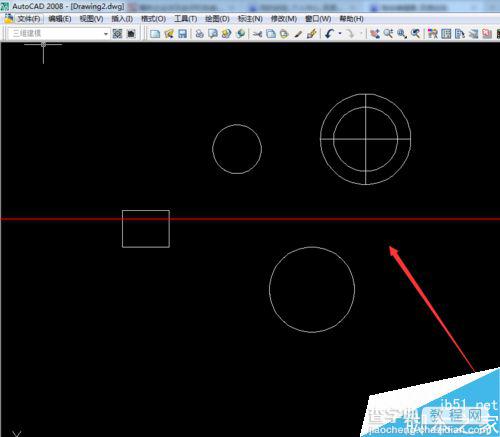 cad2008怎么画三维图？cad2008画3D模型的详细教程4