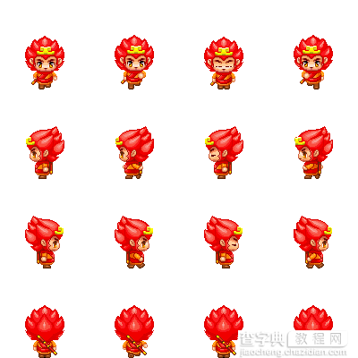 Flash AS3对单个图片进行角色动作化处理1