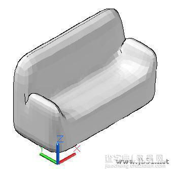 AutoCAD 制作双人和多人沙发教程12