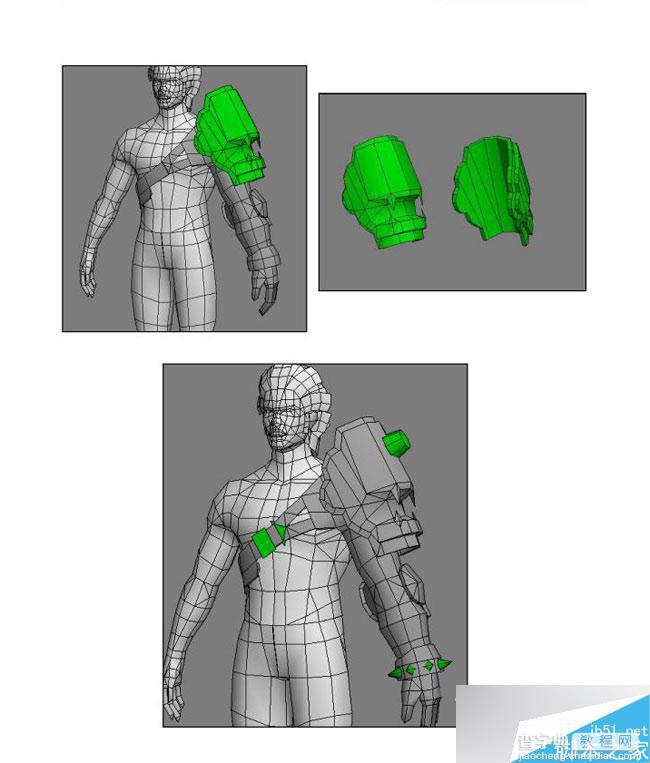 3DMAX制作超逼真的韩国游戏人物模型11