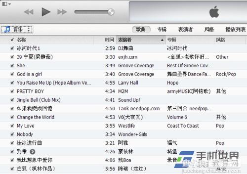 苹果新iphone5S怎么下载音乐 将音乐下载到iphone5S中教程2