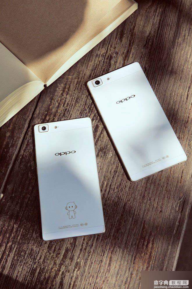 oppo r5 金色版真机官方高清图赏 可打造专属后盖图案9