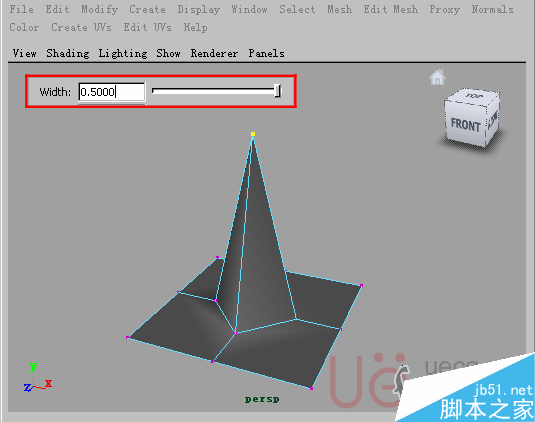 MAYA Polygons建模Edit Mesh命令集详解11