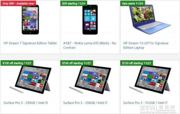 微软“黑五”促销十分给力！  新Surface Pro 3平板直降150美元2