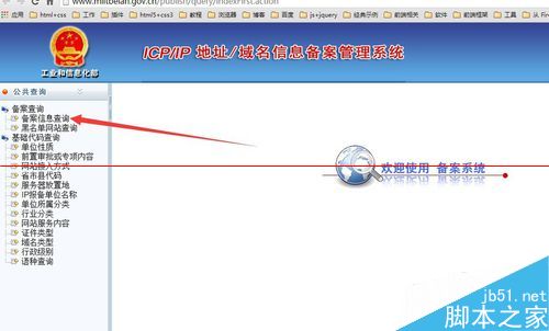 怎么查询网站是够备案的信息？工信部网站备案查询的教程3