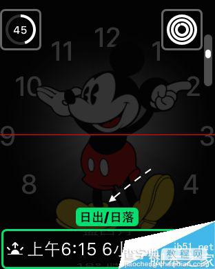 Apple Watch怎么把表盘设置成米奇米老鼠背景？6