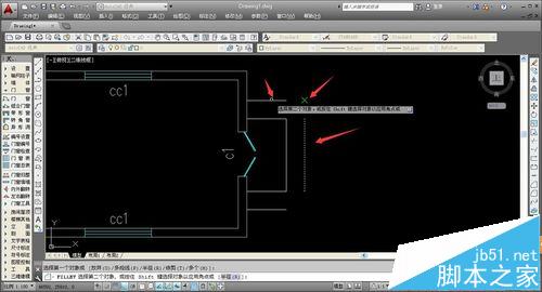 怎么使用CAD命令绘制门前阶梯?12