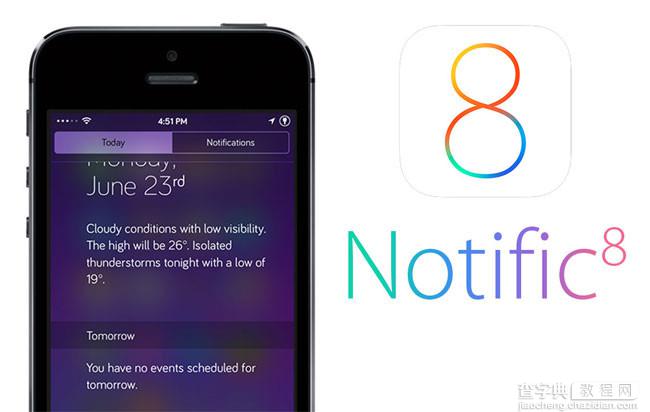 安装使用Notific8插件使iOS7.1.1系统也可以体验iOS8通知中心1