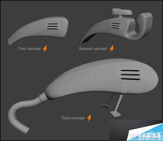 3DSMAX制作一个抽象的热水器机器10