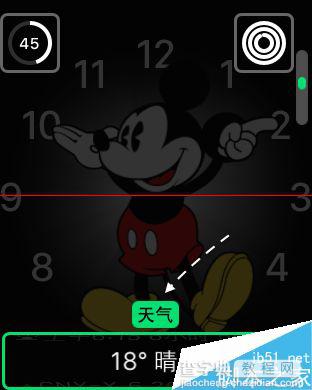 Apple Watch怎么把表盘设置成米奇米老鼠背景？5