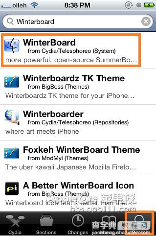 ios7越狱后怎么换主题/美化主题 ios7主题插件winterboard使用图文教程详解7