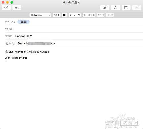 handoff怎么用? ios8/yosemite handoff使用方法(附视频)15